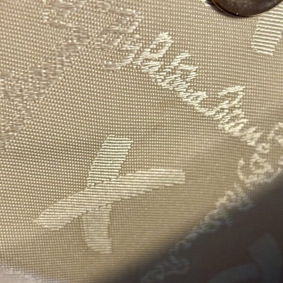 Vintage Paloma Picasso Cream Leather Cross Body Purse - Picture 7 of 8